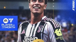 官方：尤文前锋伊尔迪兹当选意甲联赛8月最佳球员